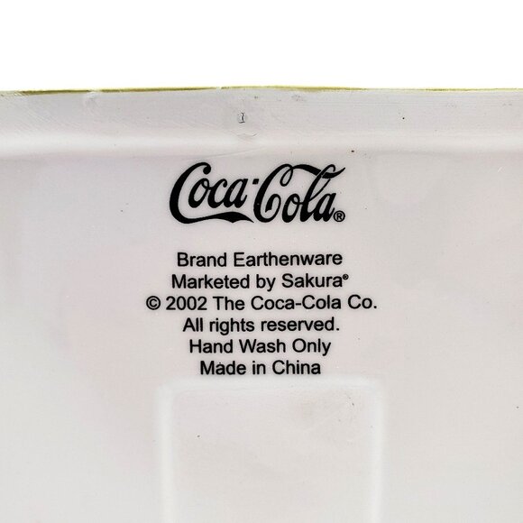 Vintage “Coca-Cola” Ceramic “Holiday Portraits” Salt & Pepper Shakers–NEW w/Flaw - Picture 9 of 9